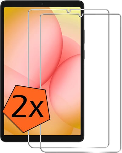 Screenprotector - 2 Stuks - Geschikt voor Samsung Galaxy Tab A11 - Extra Sterk - Gehard Glas - Beschermglas - Tempered Glass - Screen Protector