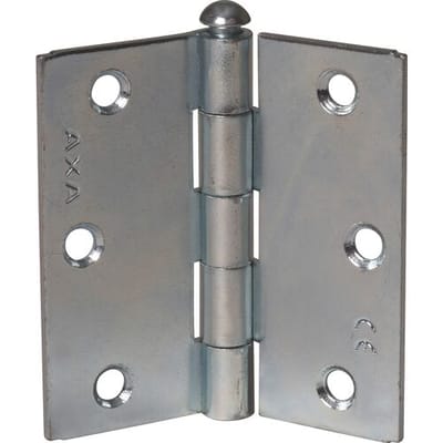 AXA Ongelagerd Scharnier met Rechte Hoeken - 76 x 76 mm - 1 stuk
