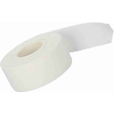 Katoen Zelfklevend Verband Vinger Pols Enkel Bescherming Sport EHBO Wikkel Tape 2,5 cm white
