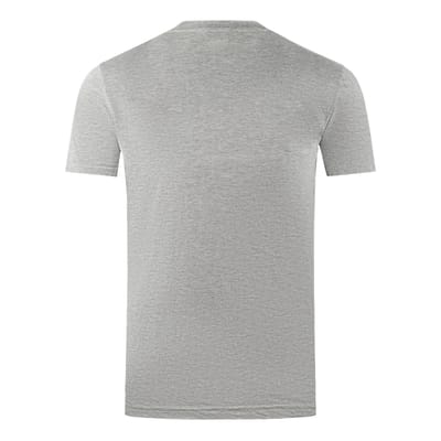 Aquascutum London Aldis Brand Logo Grey T-Shirt