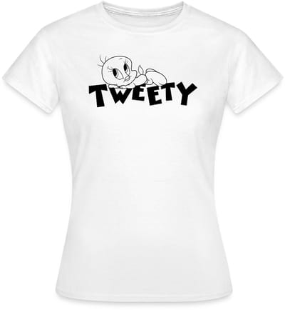 Looney Tunes Tweety Bird T-Shirt Dames