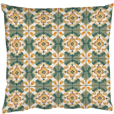 Sierkussens - Kussentjes Woonkamer - 50x50 cm - Keramiek - Verweerd - Kleurrijk