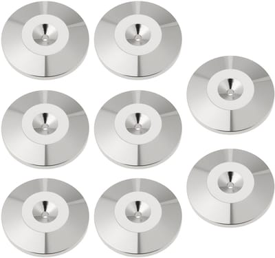 Dailygoods - 8 Stuks Speaker Spike Protector Pads voor Vloerbescherming