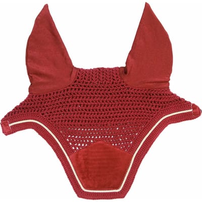 Kentucky Horsewear - Wellington Oornetje - Velvet - Rood - Voor Paard