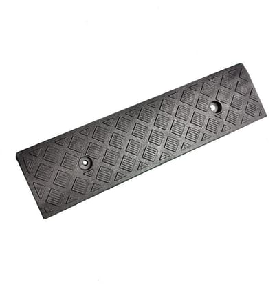 Dailygoods- Oprit Drempel Lichtgewicht - Oprit voor Auto - Oprit voor Aanhanger - Oprit voor Motorfiets - Oprit voor Rolstoel - Robuust Plastic 50 cm x 13 cm x 3 cm
