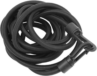 Dailygoods- Bungee Koord Lichtgewicht - Elastisch Koord - Kajak Accessoire - Latex Materiaal - 6mm x 2,5m - Sterke Elasticiteit - Elastisch Touw
