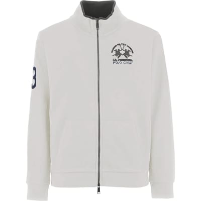 Sweater met volledige rits La Martina