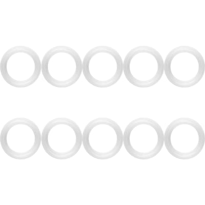 10 stuks 1,5  sanitaire klemhuls siliconen afdichtingsring ring white