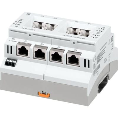 Phoenix Contact 1473642 FL SWITCH 1104-4POE REG Industrial Ethernet Switch 4 x 4 poorten PoE-functie