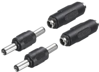 DC Plug Adapter 5.5 x 2.1 mm - 2 Stuks Female naar Female voor LED Strips en CCTV