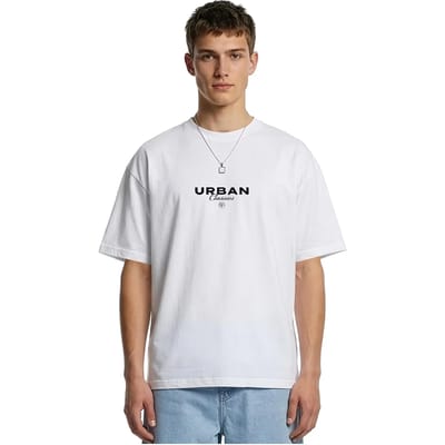Urban Classics - Mastering Basics Loose Heren Tshirt - XS - Wit