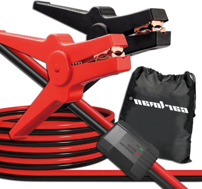 Verbindingskabels Auto - Startkabels Accu - Accu Opladen - Slimme Beschermer - 3 Meter - Zwart