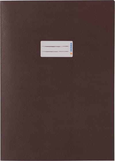 HERMA Schriftfolie Papier A4 Bruin | A4 Kaftpapier Beschermhoes | School & Kantoor Bescherming | Omslag Papier A4