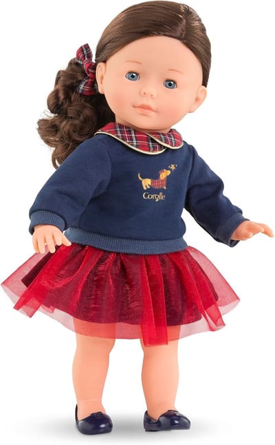 Babypop - Zachte pop - Verbeelding stimuleren - Vanillegeur - 36 cm - Blauw