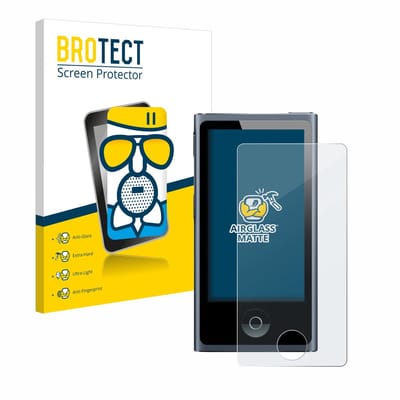 BROTECT - Screenprotector voor Apple iPod nano 2012 (7. Gen.) - Folie Beschermfolie Beschermglas matte