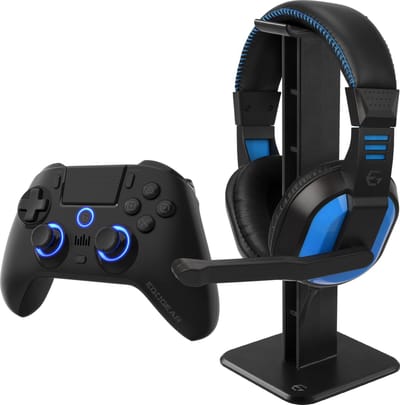 EgoGear - SBP30 Gaming Pack - PS4/PS3/PC RGB Bluetooth-controller + gamingstandaard en headset