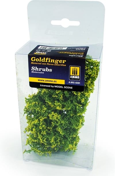 AMMO by Mig Jimenez Modelbouwdecoratie - MIG 8391 Goldfinger - Scrubs Kunstgroen