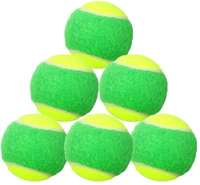 Dailygoods- Tennisballen Low Compression - Trainingsballen voor beginners - Geschikt voor kinderen/honden - Duurzaam viltmateriaal - Schokabsorberend - Ideaal voor alle oppervlakken - Trainingballen