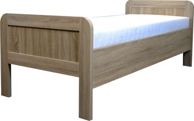 Seniorenbed 90x200cm - eiken