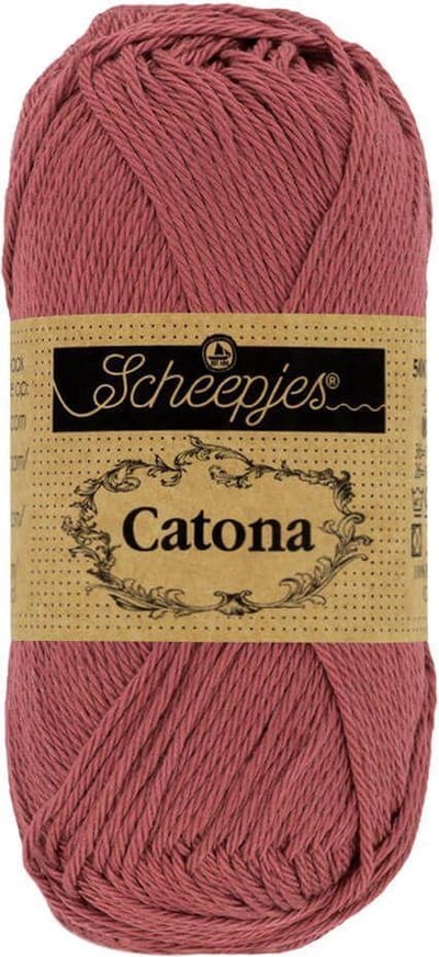 Scheepjes Catona 10gr - 396 Rose Wine