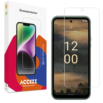 Accezz Screen Protector - Geschikt voor Nokia XR21 - Gehard Glas Screenprotector