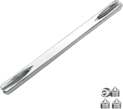 8x8x150 mm Vierkante Pen voor Deurklinken en Deurgrepen - Stevige Spindelstangen van Gehard Staal