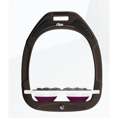 Plat Ultra Grip Bruin/Wit/Paars Flex-On Green Composite