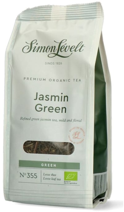 Simon Levelt Premium Organic Tea Jasmin Green - 3 x 90 gr - Voordeelverpakking