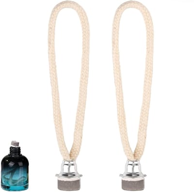 Dailygoods - 2 stuks lonten voor lamp Berger, reservelont voor olielamp, katalytische brander en aromatherapie-diffuser