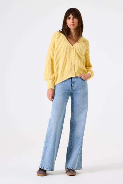 GARCIA Celia Wide Dames Wide Fit Jeans Blauw