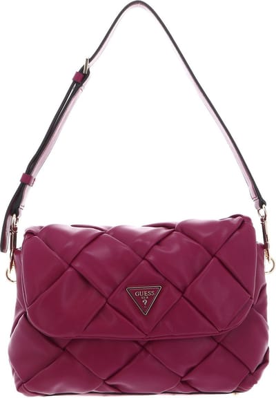 GUESS Schoudertas Zaina Flap Shoulder Bag Boysenberry Roze