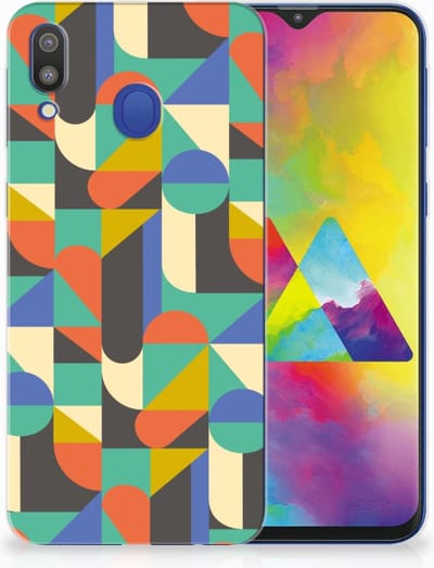 Samsung Galaxy M20 (Power) TPU bumper Funky Retro