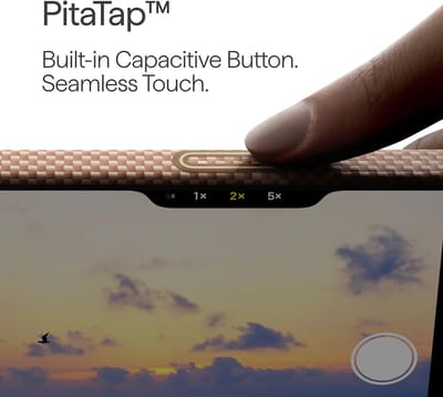 Pitaka Ultra Slim Hoesje iPhone 17 Pro – Compatibel met MagSafe – Krasbestendige Camera Bedieningsknop – Vervaardigd uit Luchtvaartwaardige Aramidevezel - Beige
