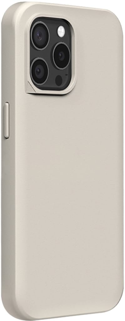 Rhinoshield, MagSafe Hoesje Geschikt voor Apple iPhone 15 Pro Max Flexibel Schokbestendig SolidX Serie, Beige