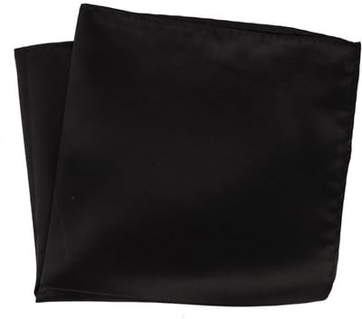 Vierkant zakdoekje voor heren - Satijnen zakdoekje voor heren - Effen zakdoekje - Geschikt voor kerstfeesten, bruiloften en formele gelegenheden - 30 cm x 30 cm