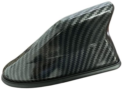 Dailygoods- Haaienvin-antenne lage windweerstand - Auto antenne universeel - ABS-kunststof - Voor SUV/trucks/bestelwagens - 16 x 7,8 x 7 cm - 1 stuk