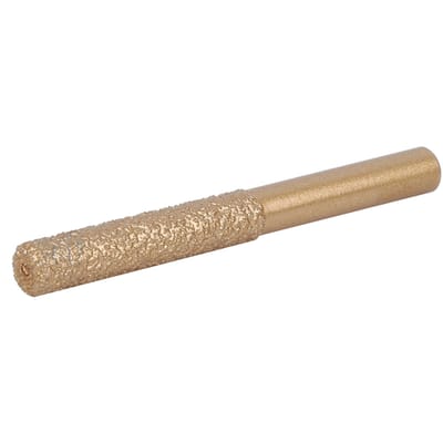 Diamant Freesbits Goudgesoldeerd Rechte Schacht voor Kwartssteen Marmer Naadmes 12.7 x 13.5 x