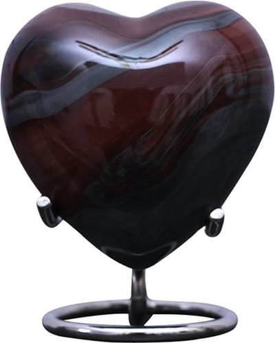 Luxe As Urn - 500 ML - Crematie Urn - Uniek - Voor Huisdieren of Menselijk As - Crematie As - Mini Urn - Decoratie Urn - Shiny