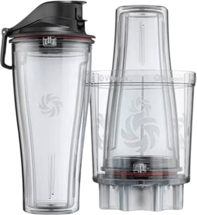 Vitamix 2×0,6L “Blender to go” bekers incl adapter – Voor Explorian serie