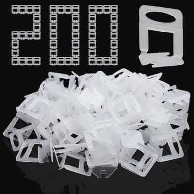 Zelfnivellerende kruisingen - 200 stuks (3 mm) voor Nauwkeurige Nivellering van Tegels