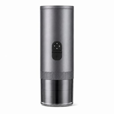 Draagbare Koffiemachine – 3-in-1 Zelfverwarmende Espressomachine 20 Bar – Koffiezetapparaat voor Onderweg, Auto, Camping & Camper – NS/DG-Capsules & Gemalen Koffie – 7800mAh – Warme Koffie Zonder Waterkoker – Grijs – Reis Koffie