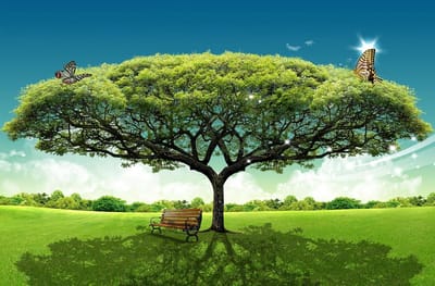 Houten Puzzel - Landschap Puzzel - Ontspanning Thuis - 1000 Stukjes - 75 x 50 cm - Groen