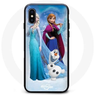 Telefoonhoesje - Maniacase - Iphone XS max - Disney Design - Frozen - Flexibel
