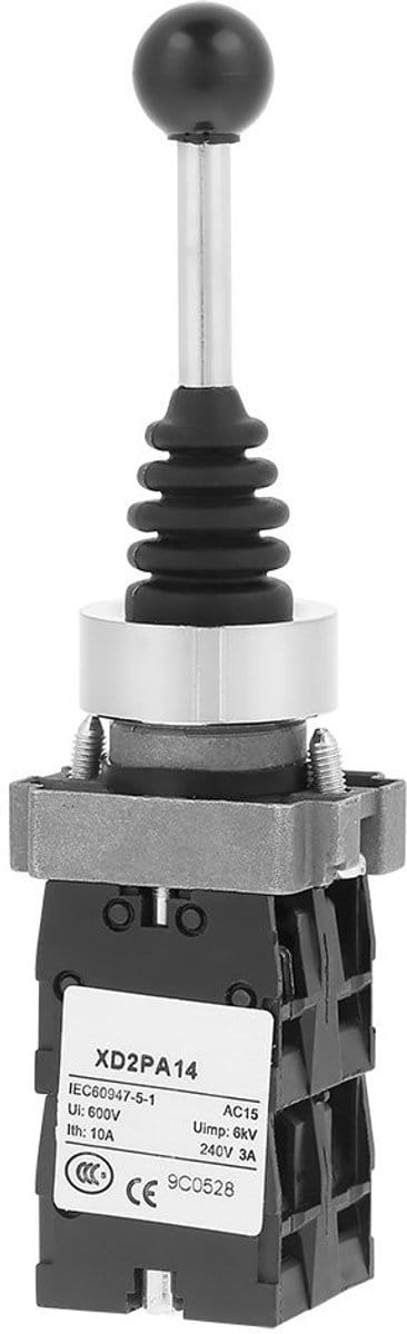Dailygoody - Joystick Switch - 4 Positie Locking Joystick - Betrouwbaar voor Industrie - Compact formaat - Precisie bediening - Hoogwaardige kwaliteit...