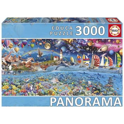 Puzzle - EDUCA - Vie Panorama - 3000 pieces