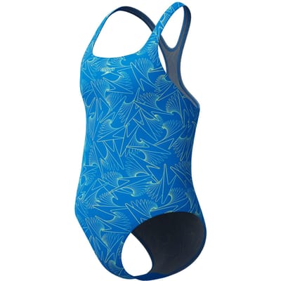 1-delig meisjes zwempak Speedo Hyperboom Allover Medalist
