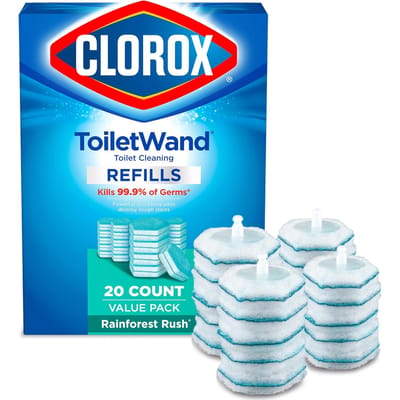 Brosse WC Nettoyant WC Recharges Brosse WC Rainforest Rush 20 Pièces United States blue