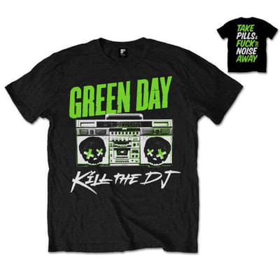 Green Day - Kill The DJ Heren T-shirt - L - Zwart