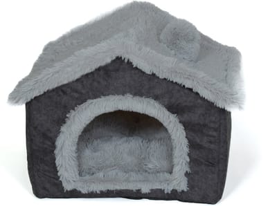 NapZZZ Honden/Katten huis S 40 cm Eco Antraciet