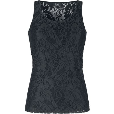 Black Premium by EMP Top - Lace Top - S - voor Vrouwen - zwart